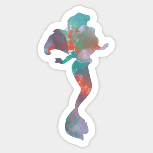 Character inspired mermaid Sticker